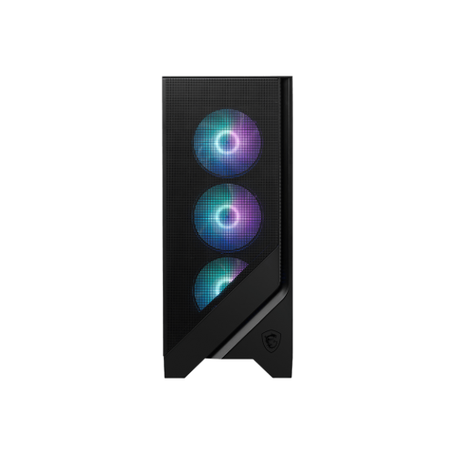 Корпус ПК без блока питания/ Case MSI MAG FORGE 320R AIRFLOW, Midi-Tower, TG, 4x120mm ARGB, 2xUSB 3.2, ATX, mATX, mITX Black