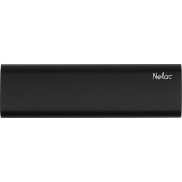 Накопитель SSD Netac USB-C 128Gb NT01ZSLIM-128G-32BK Z Slim 1.8" черный