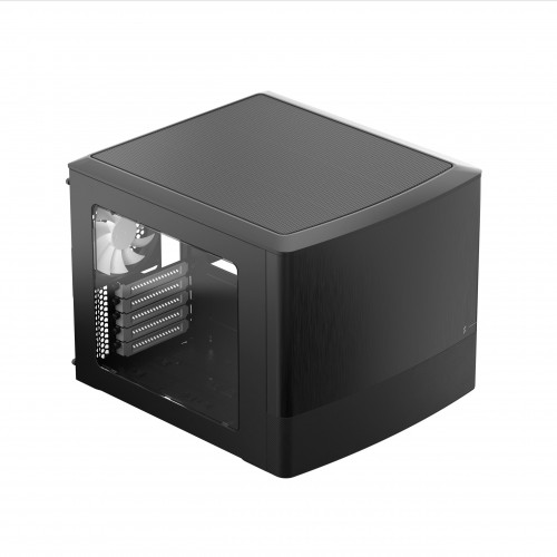 Корпус ПК Fractal Design Node 804 Mini-Tower: Стильный и функциональный чёрный Case для mATX и mITX с 3 вентиляторами и USB-A 3.2