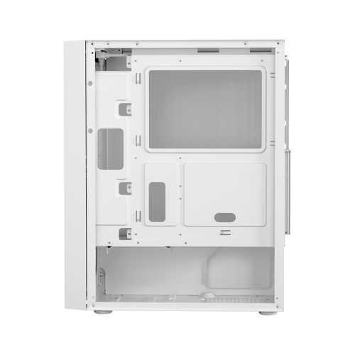 Корпус без блока питания/ Case PCCooler MA100 MESH WH, Midi-Tower, TG, Mesh, 3x120mm ARGB, 1xUSB-A 3.0 + 2xUSB-A 2.0, ATX, mATX, mITX White