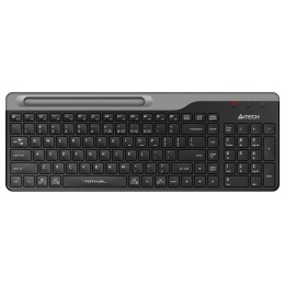 Клавиатура A4Tech FBK25 черный/серый USB беспроводная BT/Radio slim Multimedia (FBK25 BLACK)