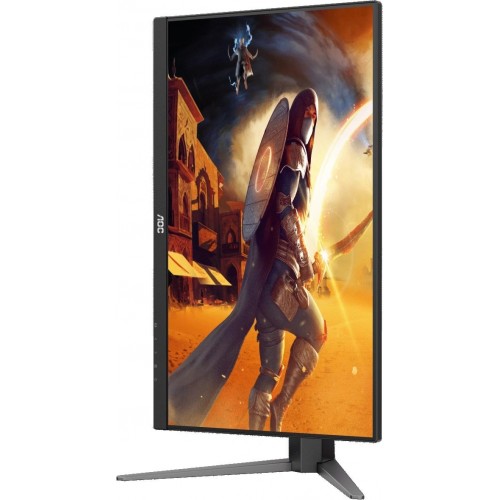 AOC Q27G4/D 27" 2560x1440, IPS, 200Hz, 80M:1, 250cd, 0.3 ms, HDMI 2.0, DisplayPort 1.4, Height adj 130, pivot, VESA 100, 3Y, Black/Red AOC