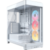 Купить корпус Corsair Frame 4500X LX-R RGB iCUE LINK - Midi-Tower с ARGB вентиляторами, поддержка E-ATX и USB 3.2, белый