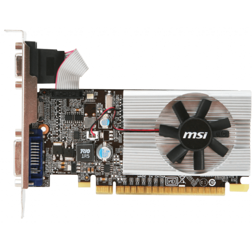 Видеокарта/ VGA MSI NVIDIA GeForce 210 1GB, DDR3/64-bit, PCIe 2.0, 1xD-Sub, 1xDVI-D, 1xHDMI 2.0, 1-slot MSI