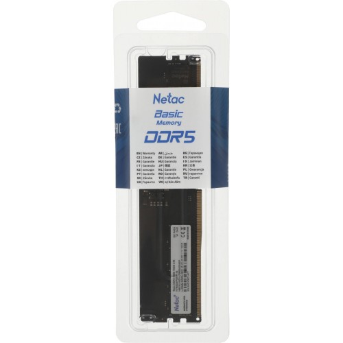 Купить модуль памяти Netac DIMM 16GB DDR5-5600 NTBSD5P56SP-16 для высокой производительности ПК
