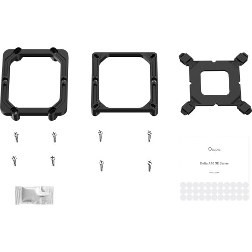Кулер для процессора Ocypus Delta A40 SE BK ARGB - Эффективное охлаждение (190W, 4-pin PWM, 147mm) для AM5/AM4 в черном исполнении
