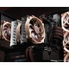 Кулер для корпуса/ Case Cooler Noctua NF-A14x25r G2 PWM (140x140x25mm, 4-pin PWM, 91.58CFM, 24.8dBA, 1500RPM, Beige/Brown)