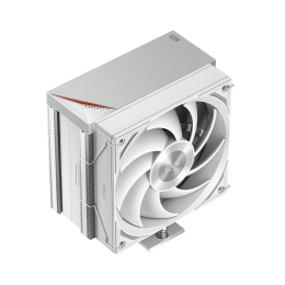 Кулер для процессора/ CPU Cooler PCCooler RZ500 WH (250W, 4-pin PWM, 155mm, Al/Cu, 5x6mm, 1x120mm, 86.73CFM, 32dBA, 2200RPM, S: 1851/1700/1200/115X, AM5/AM4, white)