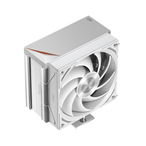 Кулер для процессора/ CPU Cooler PCCooler RZ500 WH (250W, 4-pin PWM, 155mm, Al/Cu, 5x6mm, 1x120mm, 86.73CFM, 32dBA, 2200RPM, S: 1851/1700/1200/115X, AM5/AM4, white) PcCooler