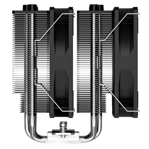 Кулер ID-Cooling SE-206-XT Soc-AM5/AM4/1151/1200/2066/1700 черный 4-pin 15-35dB Al+Cu 250W 1100gr Ret [SE-206-XT]