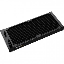 Система жидкостного охлаждения/ Water Cooling System Ocypus Sigma L24 PRO BK (290W, 240mm, LED, Black, ARGB/ Fans: 2x120mm, 90CFM, 2400RPM/ Pump height 97mm, 30dBA, 3100RPM, Rad thickness 27mm/ S: 1851, 1700, 1200, 115X, AM5, AM4)