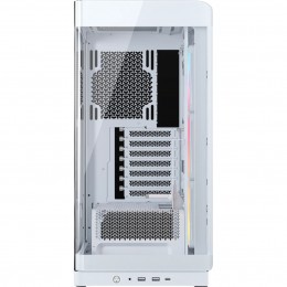 Корпус без блока питания/ Case Corsair Frame 4500X LX-R RGB iCUE LINK, Midi-Tower, TG, 3x120mm ARGB reverse fans, 2xUSB-A 3.2, 1xUSB 3.2 Type-C, E-ATX, ATX, mATX, mITX White