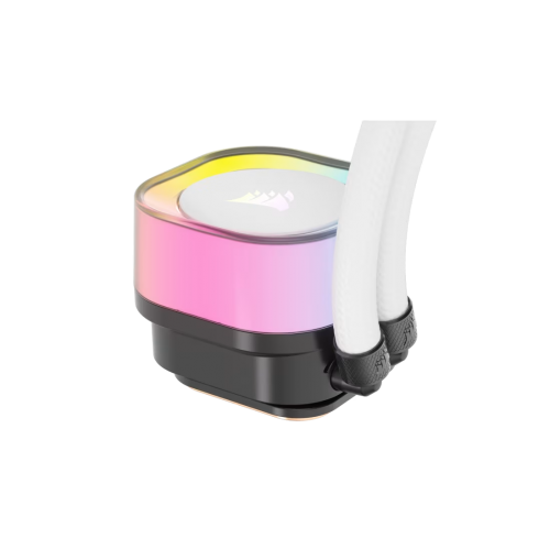 Система жидкостного охлаждения/ Water Cooling System Corsair iCUE LINK H150i RGB (360mm, White, RGB/ Fans: 3x120mm, 63.1CFM, 37dBA, 2400RPM/Rad thickness 27mm/ S: 1851, 1700, 1200, 115X, AM5, AM4) Corsair