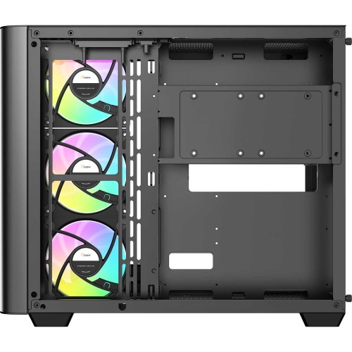 Купить корпус ПК Ocypus Iota C70 Curve BK ARGB - Midi-Tower с 4x120mm ARGB, USB-A 3.0 и USB-C 3.1, поддержка ATX, mATX, mITX
