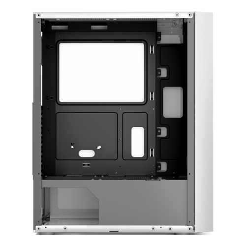 Корпус без блока питания/ Case PCCooler MA100 MESH WH, Midi-Tower, TG, Mesh, 3x120mm ARGB, 1xUSB-A 3.0 + 2xUSB-A 2.0, ATX, mATX, mITX White