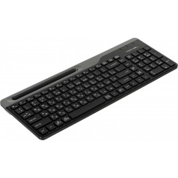 Клавиатура A4Tech FBK25 черный/серый USB беспроводная BT/Radio slim Multimedia (FBK25 BLACK)