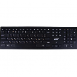 Клавиатура/ Клавиатура беспроводная Acer OKR010 Wireless 2.4G slim Multimedia black