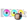 Система жидкостного охлаждения/ Water Cooling System Corsair iCUE LINK H150i RGB (360mm, White, RGB/ Fans: 3x120mm, 63.1CFM, 37dBA, 2400RPM/Rad thickness 27mm/ S: 1851, 1700, 1200, 115X, AM5, AM4) Corsair