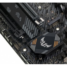 Материнская плата Asus TUF GAMING B550M-PLUS Soc-AM4 AMD B550 4xDDR4 mATX AC`97 8ch(7.1) 2.5Gg RAID+HDMI+DP