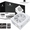 Блок питания 1350W/ Power Supply Thermalright, 1350W 80+ Platinum (ATX, 3.0, PCIe 5.0, Full modular, 1x24(20+4)pin 600mm, 4xCPU 8(4+4)pin, 10xPCIe 8(6+2)pin, 2x12VHPWR PCIe 5.0 12+4pin 650mm, 14xSATA, 8xMOLEX4pin, Active, 140x140mm, 170x150x86mm, OPP, OVP