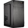 Корпус KingPrice KPCC-MN209 черный mATX с вентиляцией 1x80mm и 2x120mm, 2xUSB2.0 и аудио