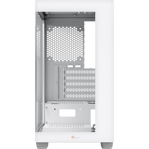 Корпус ПК Ocypus Gamma C52 WH Mini-Tower без блока питания - стильный белый кейс для mATX и mITX с USB 3.0