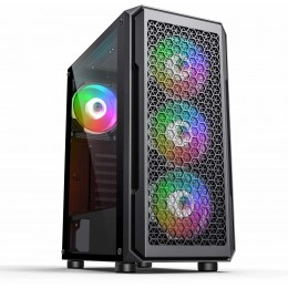 Корпус Accord 3338 черный ATX 1xUSB2.0 1xUSB3.0 audio bott PSU [ACC-3338]