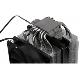 Кулер ID-Cooling SE-206-XT Soc-AM5/AM4/1151/1200/2066/1700 черный 4-pin 15-35dB Al+Cu 250W 1100gr Ret [SE-206-XT]