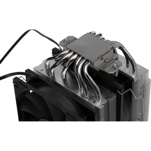 Кулер ID-Cooling SE-206-XT Soc-AM5/AM4/1151/1200/2066/1700 черный 4-pin 15-35dB Al+Cu 250W 1100gr Ret [SE-206-XT]