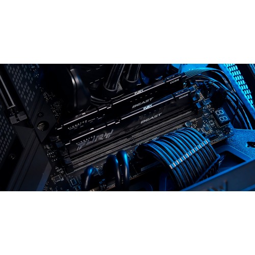 Купить оперативную память Kingston 32GB DDR5 6000MT/s CL30 DIMM (2x16GB) FURY Beast Black EXPO для максимальной производительности вашего ПК