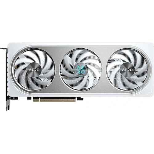 Видеокарта Gigabyte PCI-E 5.0 GV-N506TAERO OC-8GD 1.0 NVIDIA GeForce RTX 5060TI 8Gb 128bit GDDR7 2647/28000 Без Видеовыходов HDMIx1 DPx3 HDCP Ret