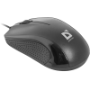 Defender Проводная оптическая мышь Optimum MB-160 черный,3 кнопки,1000 dpi Defender