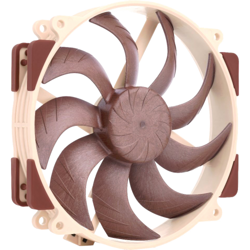 Кулер для корпуса/ Case Cooler Noctua NF-A14x25r G2 PWM (140x140x25mm, 4-pin PWM, 91.58CFM, 24.8dBA, 1500RPM, Beige/Brown)