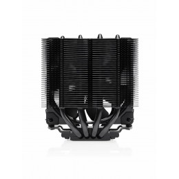 Кулер для процессора/ CPU Cooler Noctua NH-D9L chromax.black (88W, 4-pin PWM, 110mm, Al/Cu, 4x6mm, 1x92x92x25mm, 46.44CFM, 22.8dBA, 2000RPM, S: 1851/1700/1200/115X, AM5/AM4, Black)