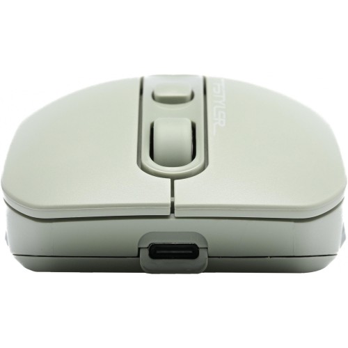 Мышь A4Tech Fstyler FB10C зеленый оптическая 2000dpi беспров. BT/Radio USB 4but (FB10C MATCHA GREEN)