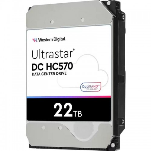 Жесткий диск/ HDD WD SAS Server 22Tb Ultrastar DC HC570 7200 12Gb/s 512MB 1 year warranty (replacement WUH722020BL5204, MG10SCA20TE, ST20000NM002D, ST20000NM007H)
