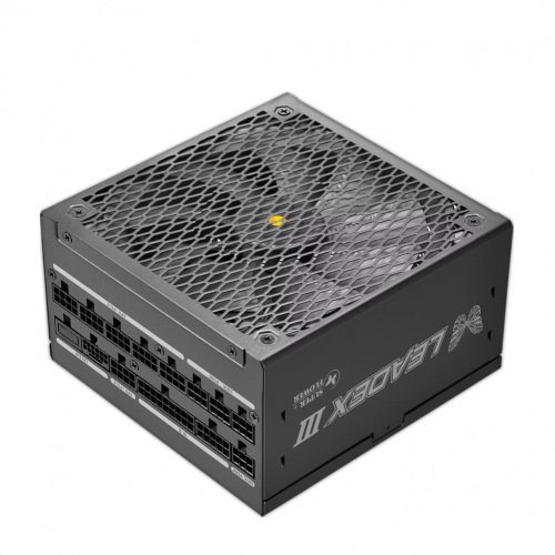 блок питания 1300 Ватт/ Power Supply Super Flower Leadex III Gold, 1300W, ATX 3.1, 140mm, 8xSATA, 4xPCI-E(6+2), 1x12VHPWR(12+4), APFC, 80+ Gold, Full Modular Super Flower
