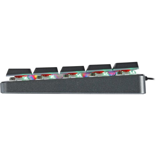 Клавиатура Acer OKW302 Механическая Серебристая USB Multimedia для Геймеров с LED Подсветкой для Ноутбуков (1.8м)