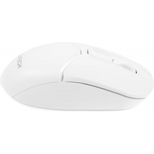 Мышь A4Tech Fstyler FB12 белая оптическая беспроводная 1200dpi с Bluetooth и USB - идеальный выбор для комфортной работы
