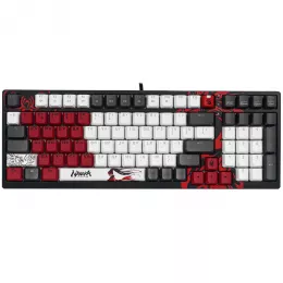 Клавиатура/ Клавиатура A4Tech S98 Naraka механическая черный/красный USB for gamer LED (S98 NARAKA BLMS RED PLUS