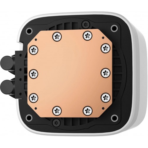 Система водяного охлаждения Deepcool LE360 WH V2 ARGB Soc-AM5/AM4/1200/1700/1851 белый 4-pin 19-31.6dB Al 250W 1632gr Ret (R-LE360-WHAMMN-G-2)