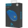 Мышь Logitech G102 LightSync синий оптическая 8000dpi USB 6but (910-005810)