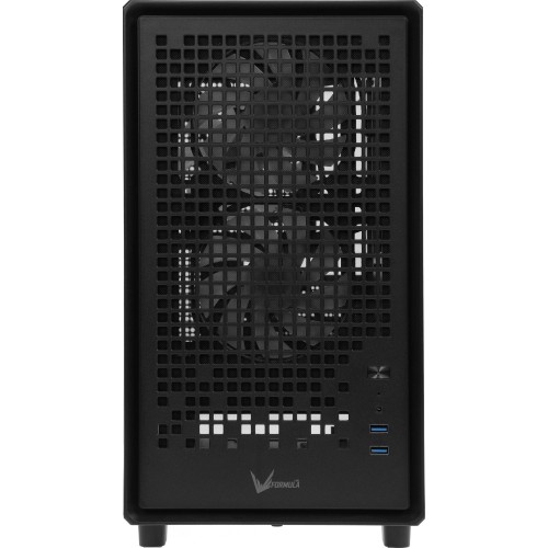Корпус Formula Air Mesh G2 черный mATX: идеальный выбор для охлаждения с 4x120mm и 2x140mm вентиляторами, 2xUSB3.0 и аудио выходом