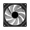 Кулер для корпуса Ocypus Gamma F12 BK ARGB - 120mm, 4-pin PWM, 50CFM, 31dBA, Черный