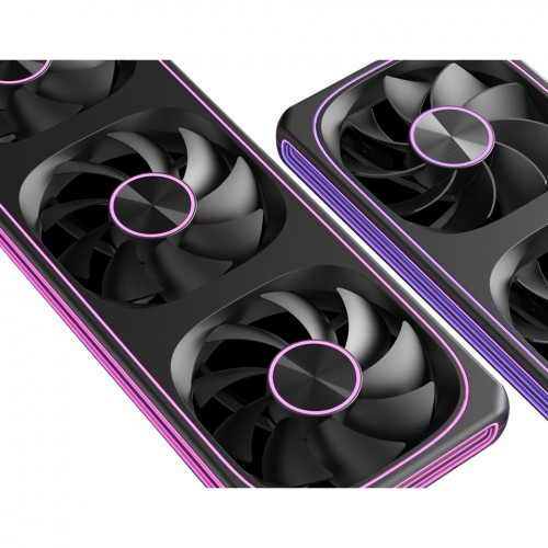 Вентилятор для корпуса Formula Air Fusion 3 Reverse ARGB 360х120x28 черный 4-pin 36.97дБ (AIR FUSION 3 BK REVERSE) Ret