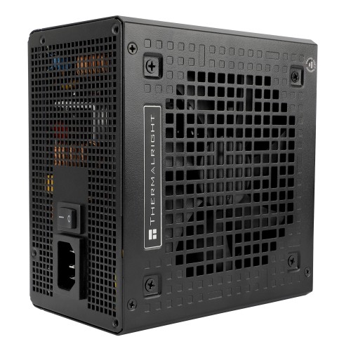 Блок питания ПК/ Power Supply Thermalright, 750W 80+ Gold (ATX, 3.0, PCIe 5.0, Non-modular, 1x24(20+4)pin, 1xCPU 8(4+4)pin, 2xPCIe*2 8(6+2)pin, 5xSATA3, 1x12+4pin (12VHPWR PCIe 5.0 12+4pin 600mm), 3xMOLEX4pin, Active, 120x120mm, 150x140x86mm, APFC, black)