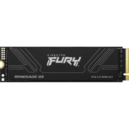 Твердотельный накопитель/ Kingston SSD Fury Renegade, 1024GB, M.2(22x80mm), NVMe, PCIe 5.0 x4, 3D TLC, R/W 14200/11000MB/s, IOPs 2 200 000/2 150 000, TBW 1000, DWPD 0.5 (60 мес)