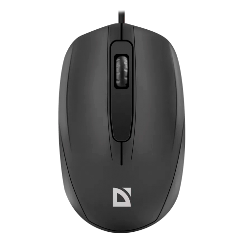Купите Defender Проводную оптическую мышь Alpha MB-507 черную: 3D, бесшумная, 1,8 м — идеальный выбор для комфортной работы!