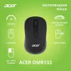 Мышь компьютерная/ Беспроводная мышь Acer OMR133 оптическая (1000dpi) (2but) black Acer