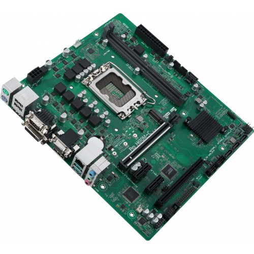Купить материнскую плату Asus PRO H610M-C-CSM для Intel 1700, 2xDDR5, mATX, 8ch звук, HDMI, DP